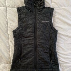 Women’s Black Columbia Vest